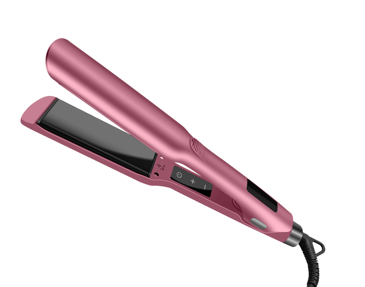 Professional Standard Planchas Para De Cabello Profesional Hair Straightener Flat Irons Titanium Electric LCD MCH Heating